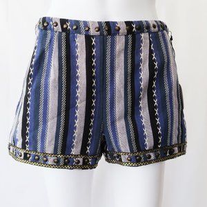 MUST GO! Tularosa Tribal Print Studded Nikki Shorts